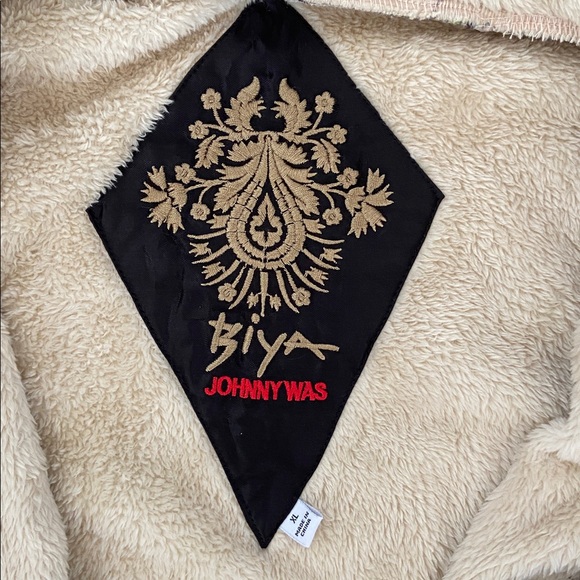 Johnny Was Biya Legendary Sherpa Zip Up Hoodie - Picture 10 of 13